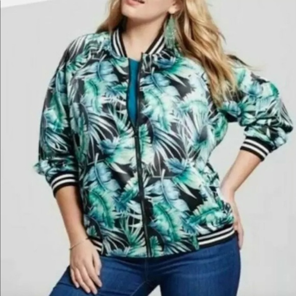 Ava & Viv bomber jacket size 3x